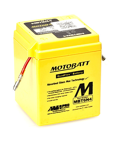Motobatt mbt6n4 battery - 6v,